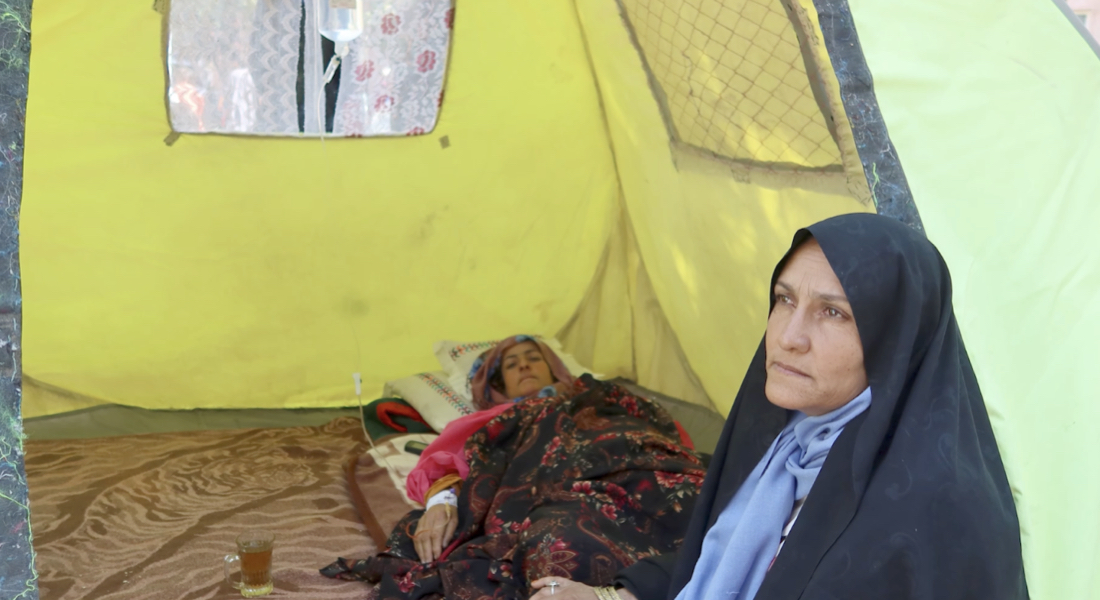 Displaced women worry about the loss of their homes, and in many cases they were also responsible for taking care of the injured in the family.