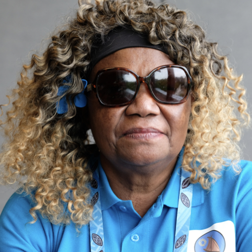 “The government needs to strengthen early warning systems, because in Vanuatu they set up sirens, but for those who are deaf, how will they know if the siren is on?” says Nelly Caleb. She is the national coordinator of the Vanuatu Disability Promotion and Advocacy Association. “We told them this is not inclusive and also the network coverage doesn't reach all the islands in Vanuatu.”  “Our network of people with disabilities who try to reach our office have to go out in the ocean just to get a phone signal. But what happens when there are rough seas? Some of our members had to climb the trees to access cell phone signals,” she says. “There needs to be network coverage so that people with disabilities, even those who are deaf, can access text messages that are coming through for the early warning systems.” ©UNFPA/Rose VIDEO