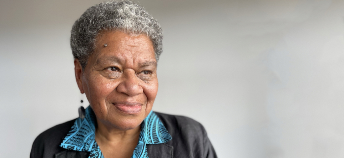 Litia Naralulu is a retired midwife and veteran of multiple climate disasters. When emergencies strike, women and girls are most at-risk. Pregnancy-related deaths increase as essential sexual and reproductive health services become disrupted. Emergencies can also increase the risk of multiple forms of gender based violence. UNFPA’s humanitarian response moves quickly to protect the health and protection needs of communities in crisis. This includes  training and maintaining a roster of retired midwives in Fiji and the region for humanitarian response who can be quickly mobilised to reinforce the health workforce and strengthen lifesaving sexual and reproductive health (SRH) services. Litia worked in Vanuatu after Cyclone Pam devastated the country in 2015 and she helped mothers give birth in Labasa following cyclone Yasa in Fiji in 2020. She keeps her skills up to date with regular training on best practices in humanitarian settings. She says the hardest part is helping women and girls after the disaster. “When women live in tents, there’s no privacy. It's an open public place they have to make do with one toilet and a bathroom for safety reasons. You have to be careful, especially mothers with young children who have to be careful where they are. There’s a vulnerability because there’s no privacy, and that impacts their dignity to do their daily things in a private place and safe place.” ©UNFPA/Rose