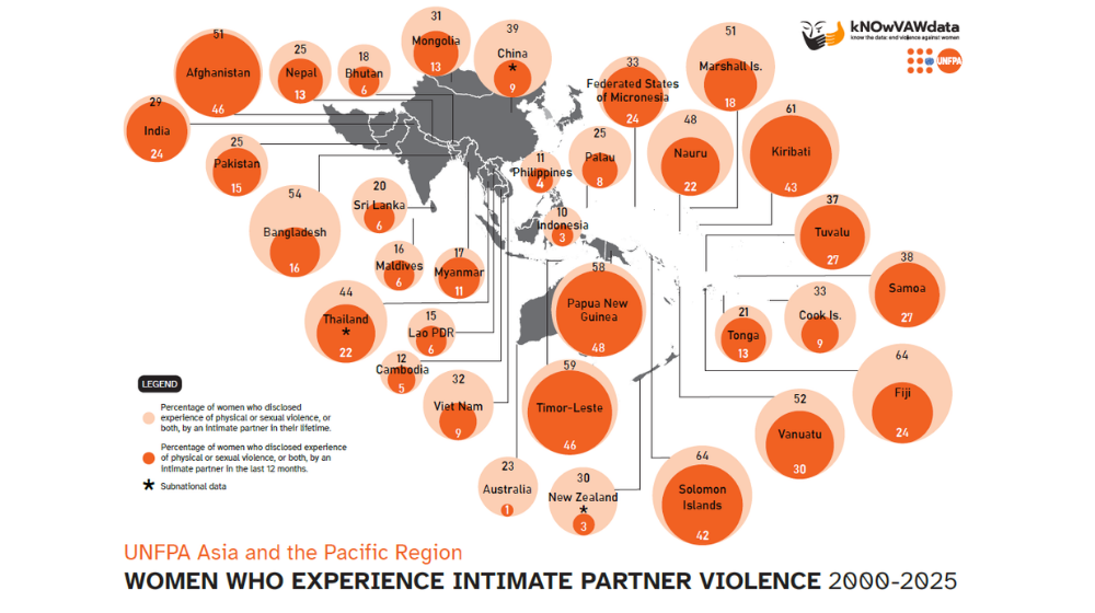 Violence Against Women - Regional Snapshot (2025) - kNOwVAWdata