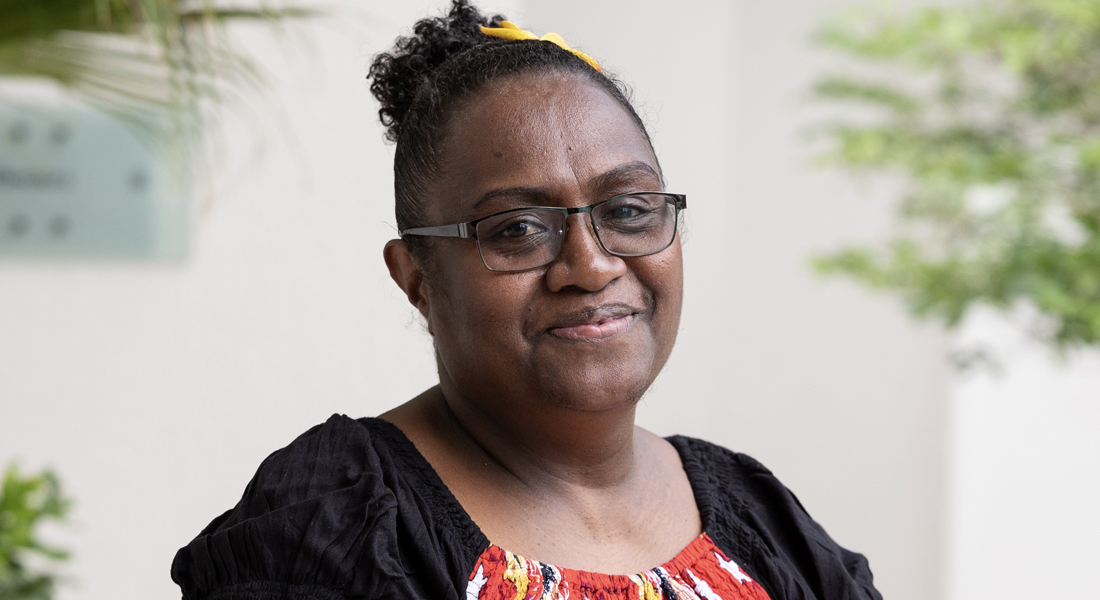 Papua New Guinea: “We need more midwives in Papua New Guinea because we have a growing population,” says Cherolyn Polomon. “There are not enough health workers so women come in and they have to wait for someone to see them. Many women give up along the way and go home. Midwives become change agents and provide the best respectful maternity care. As an educator I want to take students out to practise in the rural areas where women don’t have access to healthcare. I want to take midwives out to be with the women.” ©UNFPA/Luke Duggleby