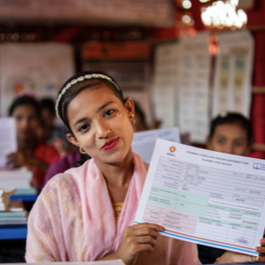 The conflict in Myanmar has significantly worsened since the 2021 military coup, leading to the widespread displacement of people. Women and girls are disproportionately affected, facing increased risks of gender-based violence, exploitation, and limited access to essential healthcare, including sexual and reproductive health services.