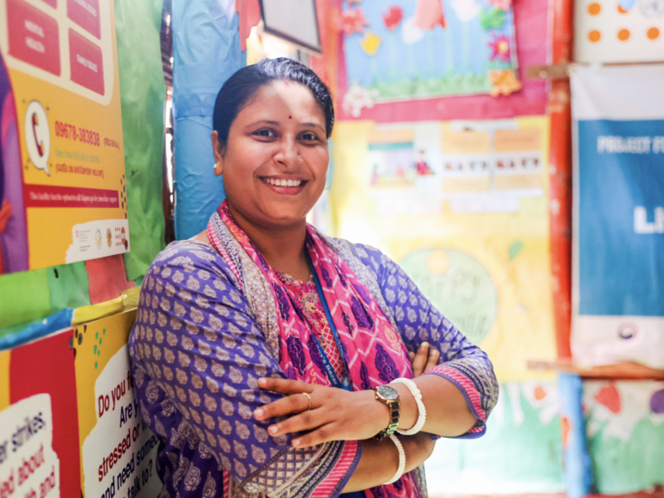 Muktarani Devi—known to her community as Mukta— is a Community Mobilization Officer at a UNFPA-supported Adolescent and Youth Centre in Cox’s Bazar.