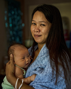 mother and child