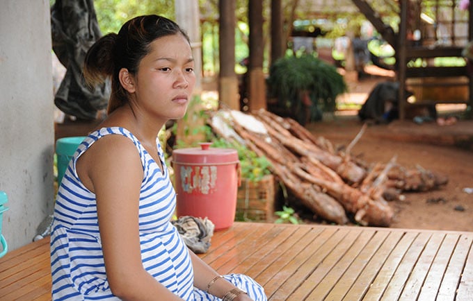 Young motherhood threatens girls in rural Cambodia