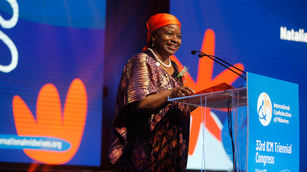 UNFPA Executive Director Dr. Natalia Kanem Advocates for Midwives at International Congress in Bali