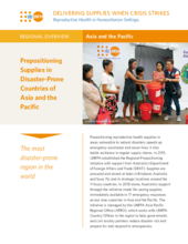 Prepositioning Supplies in Disaster-Prone Countries of Asia and the Pacific