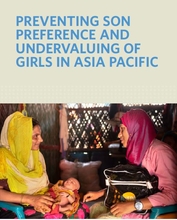 Preventing Son Preference and Undervaluing of Girls in Asia Pacific