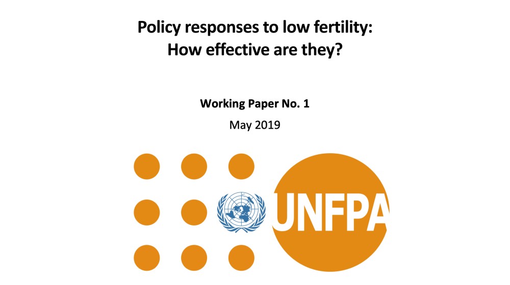 Policy responses to low fertility: How effective are they? 