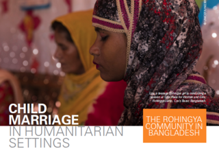 Child Marriage in Humanitarian Settings in South Asia: Policy Brief (Rohingya Community in Bangladesh)