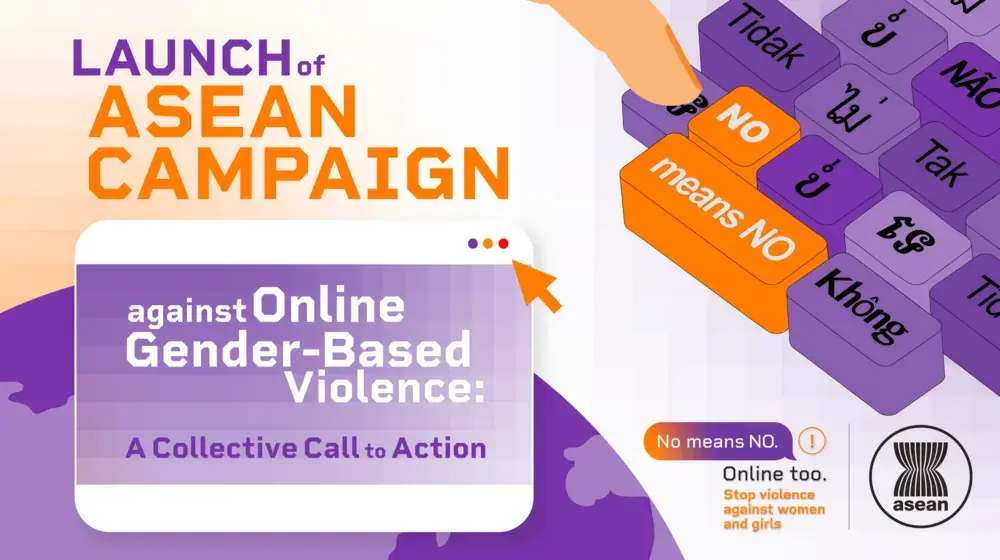 Regional and Thailand National Launch of ASEAN Campaign Against Online Gender-Based Violence: A Collective Call to Action "No Means No. Online Too"