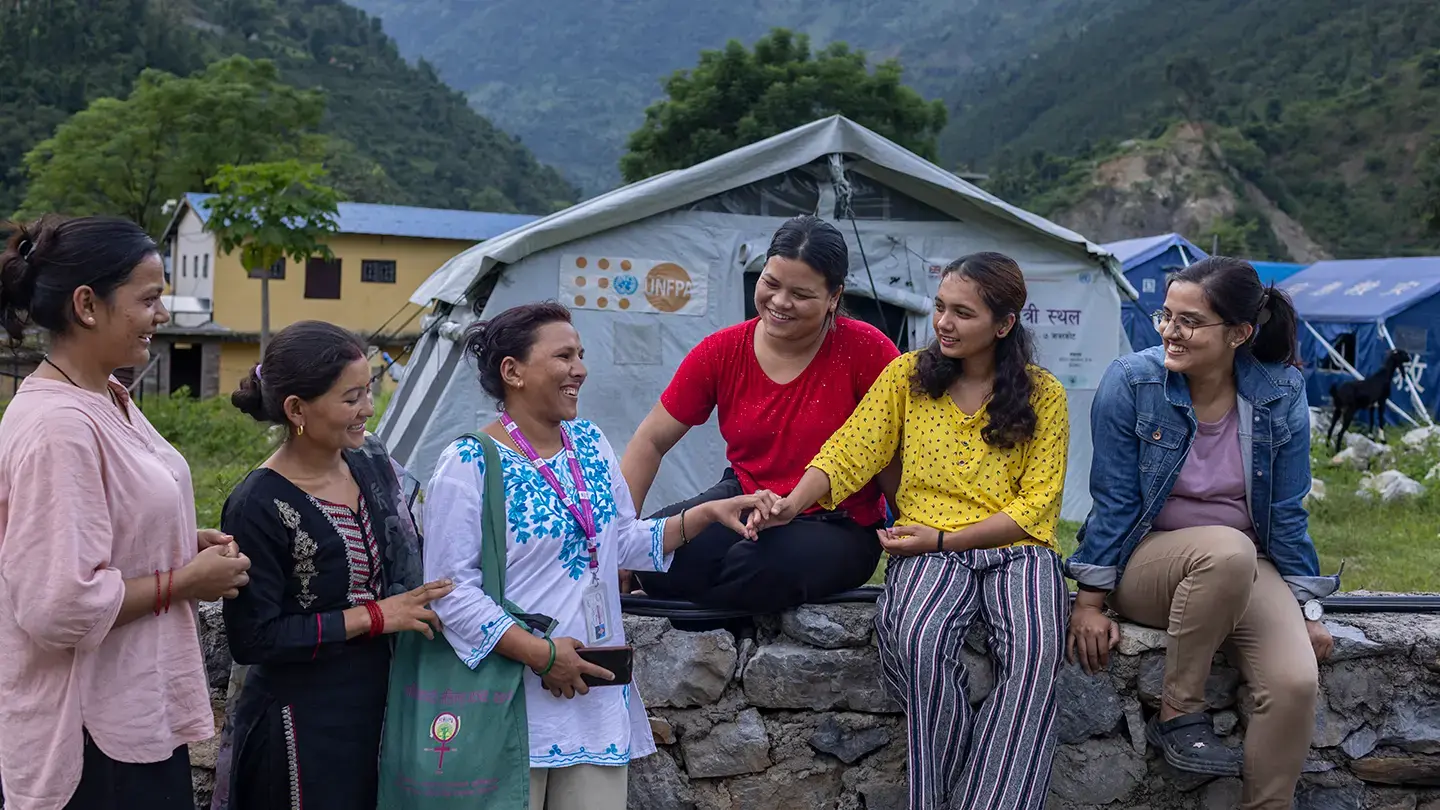 UNFPA is proud to stand with local health workers, volunteers and community responders. In 2024, we supported 46 emergencies in 16 countries in Asia and the Pacific, reaching millions of women and girls. UNFPA partners with national and women-led organizations to strengthen locally led, inclusive responses and shift the power to those who understand its realities best. 