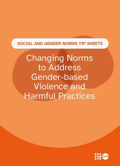 Social and Gender Norms Tip Sheets