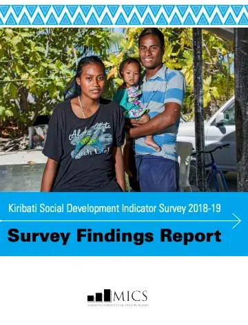 Kiribati Social Development Indicator Survey 2018-19