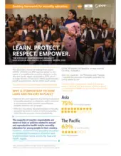  Enabling framework for comprehensive sexuality education