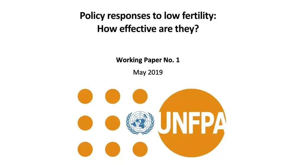 Policy responses to low fertility: How effective are they? 